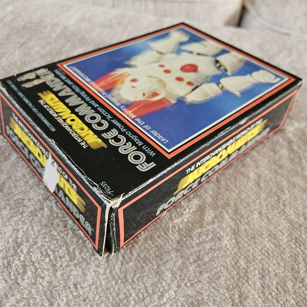 ❌️❌SOLD❌️❌️ VtgMICRONAUTS Force Commander Action Figure Mego 1977 w box - Picture 10 of 12